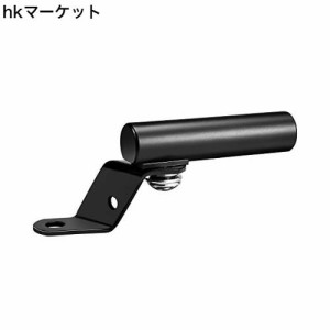 KEMIMOTO バイク ハンドル クランプバー 原付 マルチバー ミラーマウント 有効長さ73mm アルミ製 錆止め マルチホルダー 汎用品 ミラーに