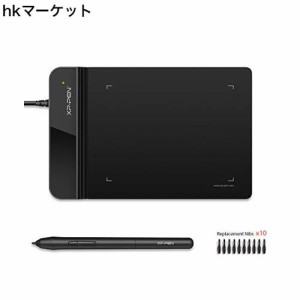 XPPen ペンタブレット ペン入力 OSU!専用 XPPenペンタブ お絵描き入門モデル Sサイズ ブラック StarG430S