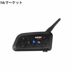 Mihono 6Riders インカム バイク用 V6Pro 昇級版 1200Ｍ 12時間通話通信機器 IP65防水 gps Bluetooth ツーリング ヘルメット用 インター