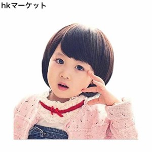 CARNET KIDS 子供 フルウィッグ カツラ キッズ向け ウィッグ カール ガールズ ふわふわ 斜め 前髪 七五三 定番 仮装 子供の日 記念写真 