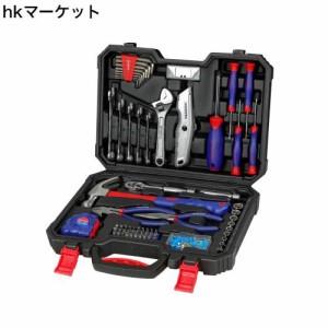 WORKPRO 160点 ホームツールセット 工具セット 家庭用 日曜大工 DIYセット 作業工具セット 家具の組み立て 住まいのメンテナンス用 修理