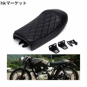 Karun ヴィンテージレトロバイク カフェ レーサー シート適用ルのforホンだ/ヤマハ/for鈴木/for川崎 forHonda CB CL forYamaha SR XJfor 