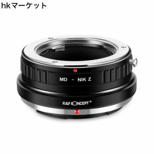 K＆F Concept メーカー直営店 マウントアダプター Minolta MDレンズ-Nikon Zカメラ装着 ミノルタMD MC マウント ニコンZ マウント 無限遠