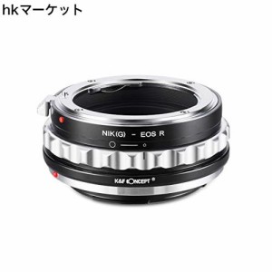 K＆F Concept マウントアダプター Nikon Gレンズ-Canon EOS Rカメラ装着 ニコン G-キャノンRF 無限遠実現 メーカー直営店