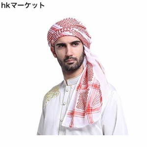 （Baoxinjp） イスラム ターバン ファション 軽量 頭巾 おしゃれ ヘアバンド 薄手 アラブ コスチューム ヘッドバンド コスプレ インド バ