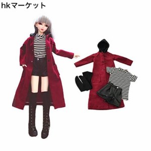 rakulifey　人形着せ替え　1/3ドール衣装　 4点セット　プレゼント (1/3ドール服)