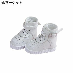 rakulifey オビツ11靴 ＯＢ11用シューズ オビツドール11ｃｍ用 可愛 5色 プレゼント (ホワイト)