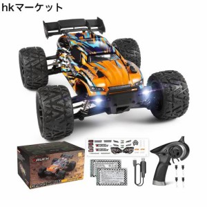 HBXラジコンカー ラジコンカーオフロード こども向け 1/18 4WD RTR 電動RCカー 2.4Ghzリモコンカー 40 km/h 高速 RCバギー オンロード 二