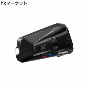 LEXIN G16 バイク インカム 16riders 16人同時通話インカム FMラジオインカムバイク用Bluetooth5.0インターコム ヘッドライトバイク用イ