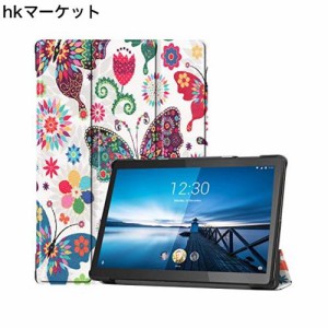 Lenovo TAB5 ケース Softbank 10インチ用 （2019年9月新型） [Gos Elec] 三つ折スタンドケース PUレザー Lenovo TAB 5 10 カバー [HD]