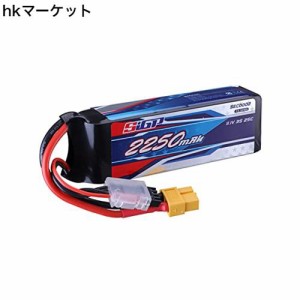 SIGP 11.1V 3S RCリポバッテリー25C 2250mAh XT60プラグ付き RC 飛行機クワッドコプターヘリコプタードローン FPV レーシングホビー