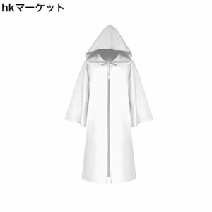 [NOQINHOO] 中世テンプル騎士マント 死神のマント フード付き ローブ マント ハロウィン 仮装 コスプレ 衣装 大人 子供 クリスマス 忘年