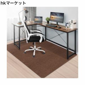 【Amazon 限定ブランド】デスクチェアマット【大判サイズ160×140cm 】厚さ4mm 床保護マット HAODEMI ダイニングマット ゲーミングチェア