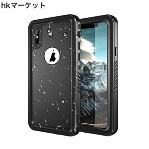 iPhone X 防水ケースiPhone Xsクリアケース 透明 防水 防塵 防雪 耐衝撃 360°完全保護 iPhone Xケース IP68防水レベル 米軍MIL規格？指