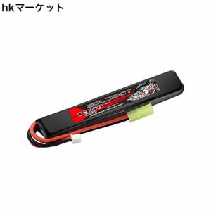 GOLDBAT 11.1V 電動ガン用 リポバッテリー 1300mAh 3S 25C 11.1V リポバッテリー リポバッテリー タミヤプラグ