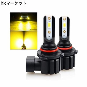 BLUESEATEC フォグランプ LED HB4 LEDヘッドライト黄色 爆光 9006 LEDバルブ 3000K 12000LM 40W キャンセラー内蔵 車検対応 正規日本製CS