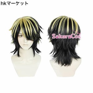 sakuracos 即納品 東卍 風 リベ 東卍リベン 羽宮 一虎 ハネミヤ カズトラ コスプレウィッグ