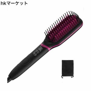 ヒートブラシ ヘアー アイロン ブラシ Masvan ストレートブラシ へああいろん ストレート 人気 80℃〜230℃ くしアイロン 電熱ヘアブラシ