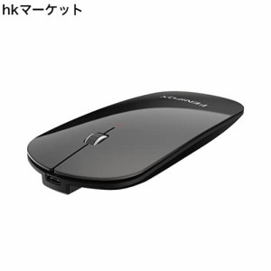 FENIFOX Bluetooth マウス- 充電式 無線 超薄型 マウス 静音 携帯 ブルートゥース Mouse 小型ミニ ポータブル Mice Laptop Computer PC M