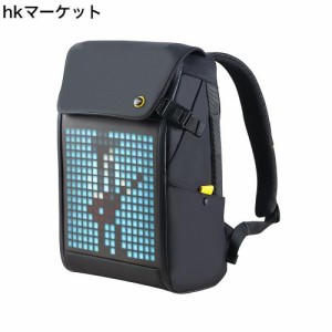 Divoom Pixoo M Backpack ピクセルアートバックパック リュック 人気 大容量 防水 PC メンズ レディース 兼用 アウトドア 通勤