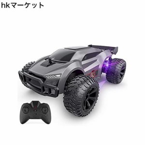 ラジコンカー こども向け ドリフトカー リモコンカー RCカー リモコン おもちゃ 車 2.4Ghz無線操作 USB充電式 人気 誕生日 贈り物 (銀)