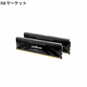 addlink 台湾製 AddGame Spider 4 デスクトップPC用メモリ DDR4-3200MHz 32GB C16【16GBx2枚】PC用メモリ (AGJP16GB32C16S4UBX2)