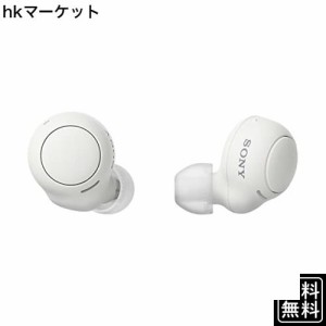 ソニー 完全ワイヤレスイヤホン WF-C500 : /軽量小型5.4g/高精度通話品質/簡単ペアリング/IPX4防滴性能/ホワイト WF-C500 WZ