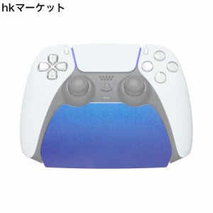 PlayVital ps5に対応するコントローラースタンド、ラバーパッド付き、プレーステーション5コントローラーに対応するスタンド【パープルブ