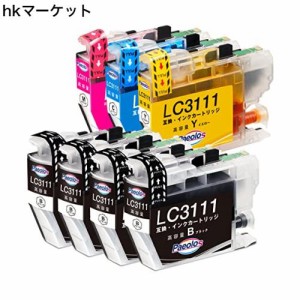 Brother ブラザー 用 LC3111 互換インク LC3111-4PK 互換インクカートリッジ（4BK+C+M+Y）合計7本セット LC3111BK LC3111C LC3111M LC311