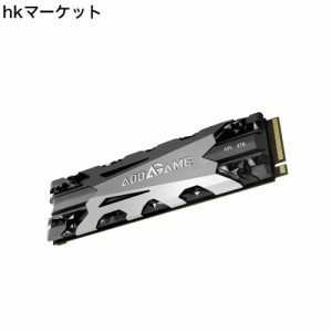 addlink AddGame 台湾製 A95 4TB SSD【PS5動作確認済】ヒートシンク付き M.2 Type 2280 内蔵 SSD 3D TLC| 最高転送速度 7,200MB/秒| 3D T