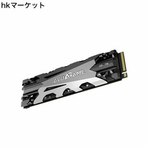 addlink AddGame 台湾製 A95 1TB【PS5動作確認済】M.2 ヒートシンク 一体型 2280 PCIe 4.0 NVMe SSD| 最高転送速度 7,200MB/秒| 3D TLC N