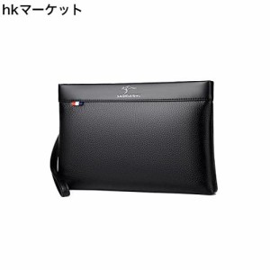 [Ｗｈａｔｎａ] 2way 天 然 牛革 セカンドバッグ メンズ バッグ クラッチ バッグ 本革 厚手 レザー B5カード6 枚収納可 小銭入れ 札入れ