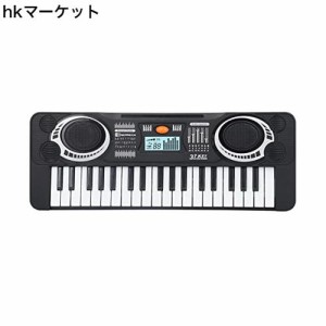 Kafuty-1 キッズキーボードピアノ、37キーポータブル電子ピアノキーボード軽量プラスチック教育玩具教育楽器ギフト3歳以上の子供のための
