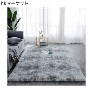 カーペット ラグマッ シルバーグレー 120x160cm 折り畳み 長方形 極厚 夏用 ふわふわラグマット 洗える ふわふわラグ 抗菌 滑り止め 一年