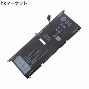 【増量】Dellデル XPS 13 (9380) 9370 Latitude 13 3301 交換用バッテリー H754V 0H754V DXGH8【7.6V・6500mAh 】 ブラック 対応用 Globa