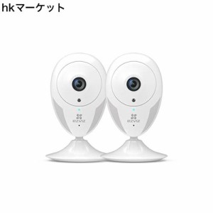 ベビーモニター 見守りカメラ ネットワークカメラ EZVIZ 1080P ペットカメラ 防犯カメラ 屋内 監視カメラ WiFi ベビー 老人 ペット 見守