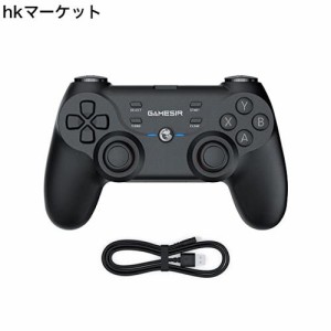 GameSir T3 PC ゲームパッド 2,4G HZ/有線両接続方式 二重HD振動 高耐久リニアトリガーボタンTurbo連射機能 400mAh 40時間連続使用反応速