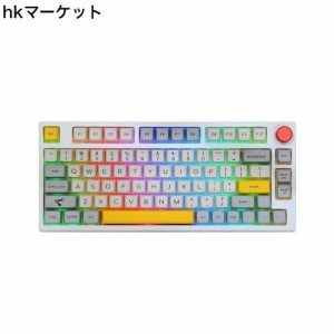 EPOMAKER Theory TH80 75% ホットスワップ対応 RGB 2.4Ghz/Bluetooth 5.0/ 有線 メカニカル ゲーミング キーボード MDA PBTキーキャップ 