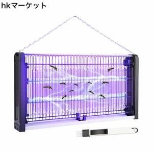 AUGYMER 電撃殺虫器 蚊取り器 LED光源吸引式捕虫器 20W コバエ取り機 電気蚊取り器 省エネ 蚊取り 虫取り機 虫取り器 殺虫灯 コバエ撃退 