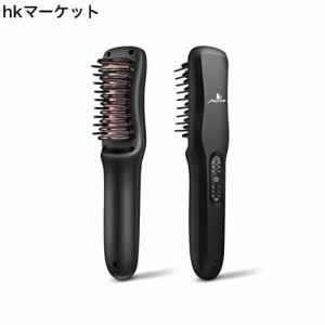 ストレートブラシ ヒートブラシコードレスMEXITOP ブラシアイロン ヘアアイロン ヘアブラシ usb充電式 ブラシ型アイロン コームアイロン