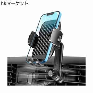 AiHiwvol スマホホルダー 車 スマホスタンド 【吹き出し口が塞がらない】 車載ホルダー エアコン 吹き出し口 【拡張フック】安定性拔群 