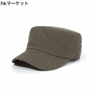 [Geyanuo] キャップ メンズ 帽子 ワークキャップ 100%コットン カジュアル アウトドア 釣り ゴルフ 登山 ブラウン