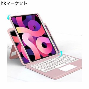 磁気吸着 iPad Pro 12.9 第6世代 第5世代 第4世代 第3世代 キーボード ケース 縦置き タッチパッド搭載 丸型キー 背面カバー 取り外し可