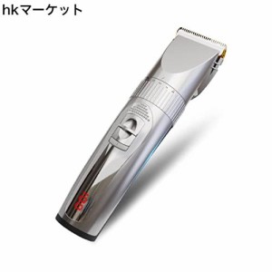 【新登場 led電量ディスプレイ ＆ 水洗い可】 バリカン セルフカット 電動バリカン 男性 メンズ 子供用 家庭用 5段階刈り高さ ＆ ４種類