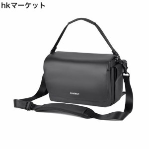 Cwatcun カメラバック デジタルカメラ用バッグ ショルダーバッグ カメラケース 防水加工 Nikon Canon Sony DSLR SLR 大容量 男女兼用 お