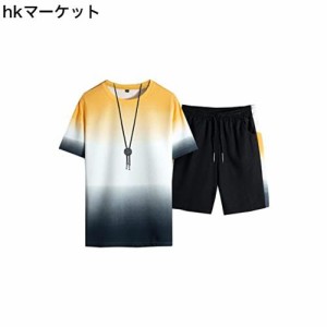 tシャツ メンズ 上下セット 2点セット 半袖 スポーツウェア ハーフパンツ ショットパンツ カジュアル ルームウェア おしゃれ 春 夏 秋 部