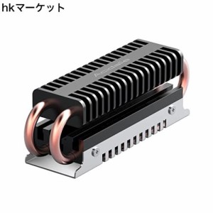 Acidalie M.2 SSDヒートシンクは2重アルミ及び４重銅箔に付けされ、M.2 SSD 2280黒]に適用