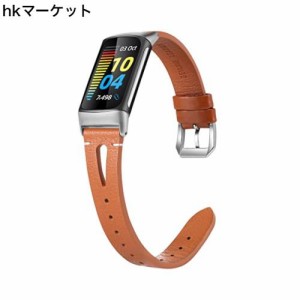Fitbit Charge6/Charge5バンド フィットビット チャージ6/チャージ5に対応 【2023年最新スタイル】 Fitbit Charge5 柔らかい本革バンド 