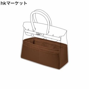 DGAZ ハ？ック？インハ？ックインナーバッグ 高級シルク サテン トートバッグ用 ハ？ーキンBirkin25/30/35Bags（ゴールド、BK35）