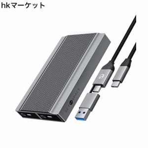 SETMSPACE M.2 SSDケース m.2 ssd 外付けケース 10Gbps高速転送 nvme ケース USB C 3.1 Gen 2 UASP対応 アルミ材質 m2 ssd ケース 2230/2